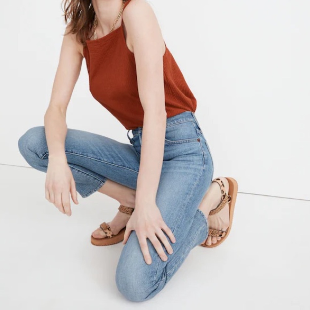 Madewell The Perfect Vintage Crop Jean in Clymer Wash Size 27
